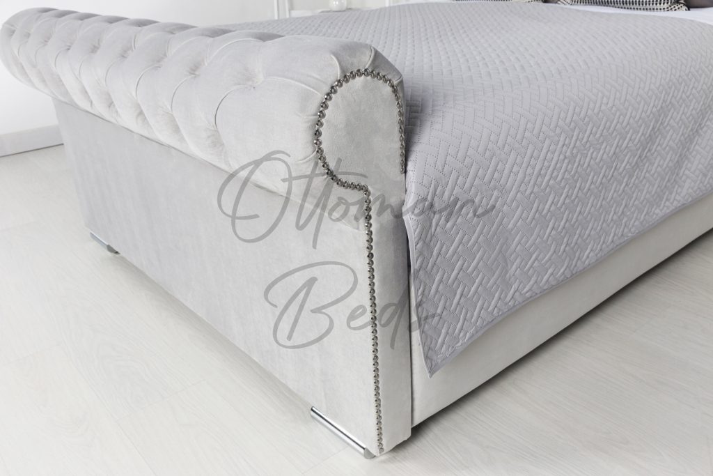 Chesterfield Sleigh Bed - Ottoman Sleigh Bed | Ottoman Beds