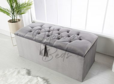 upholstered blanket box